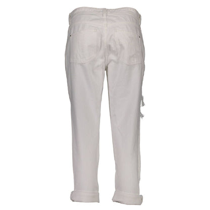 Guess Jeans White Cotton Women Jeans by Guess Jeans