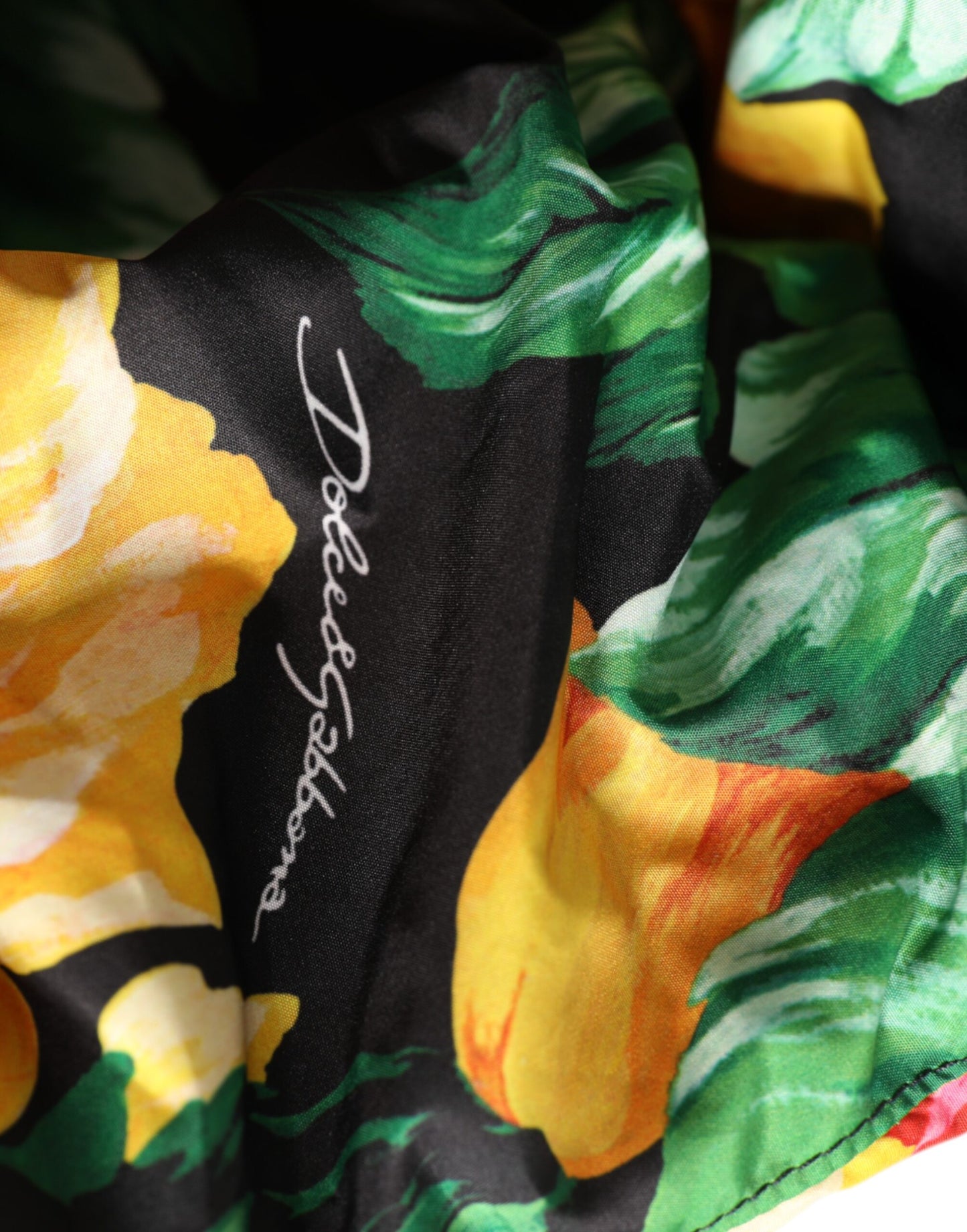 Dolce &amp; Gabbana Multicolor Floral Print Whole Head Wrap Hat