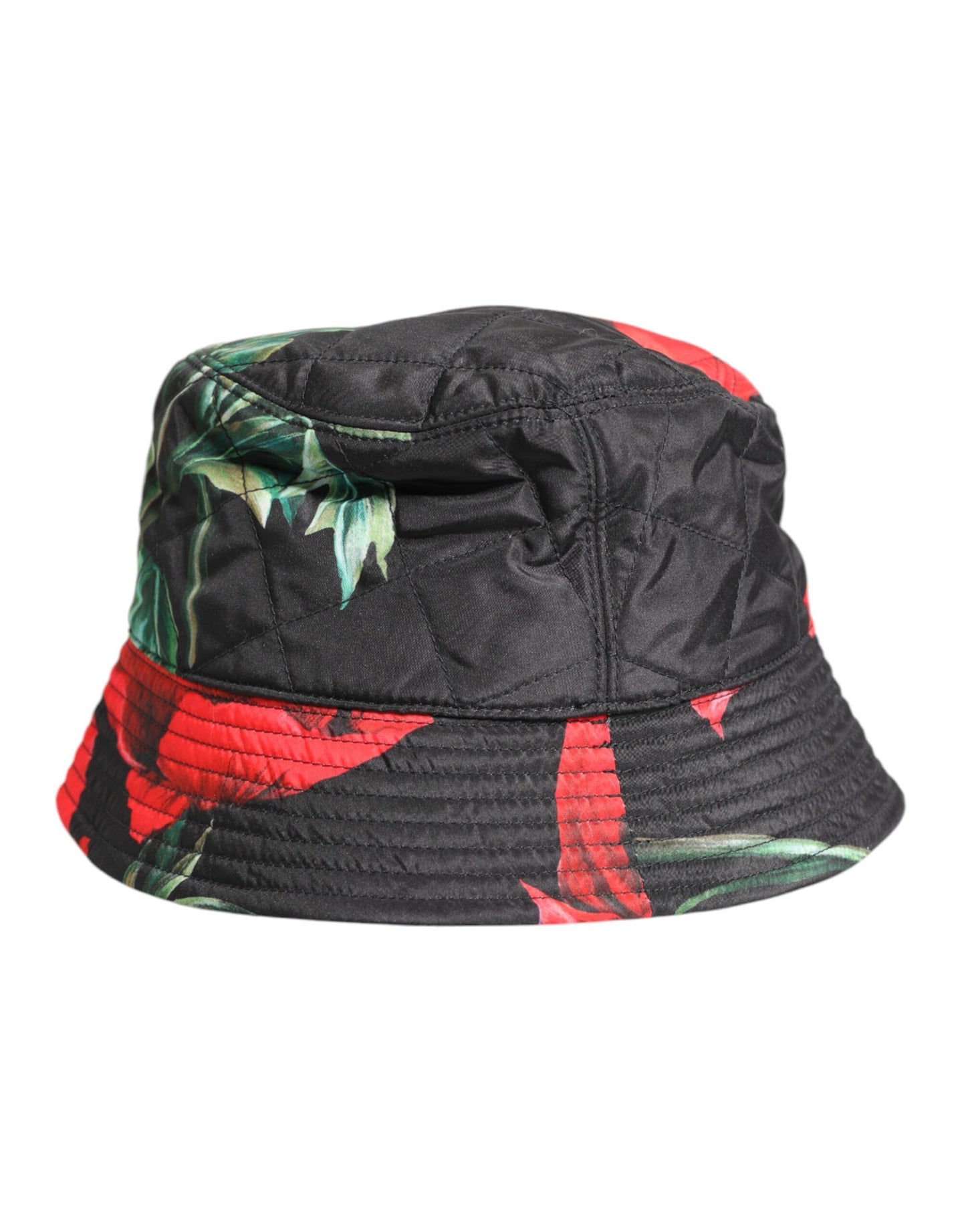 Dolce &amp; Gabbana Multicolor DG Plaque Wide Brim Bucket Hat