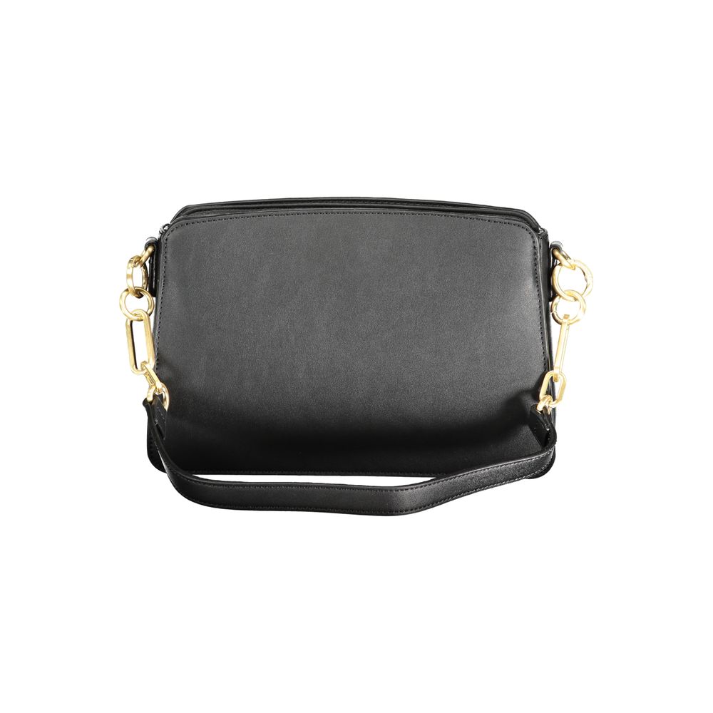 Mario Valentino Black Polyethylene Handbag by Mario Valentino