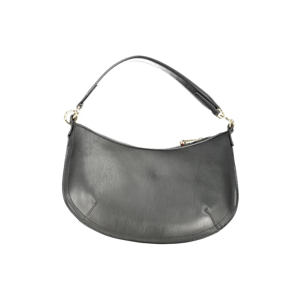 Tommy Hilfiger Black Polyethylene Handbag by Tommy Hilfiger
