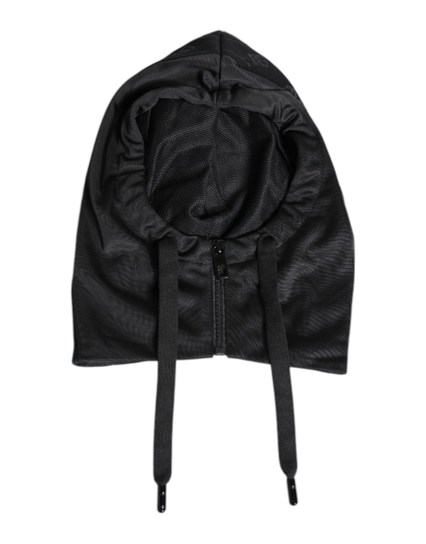 Dolce &amp; Gabbana Black Polyester Whole Head Wrap Hat