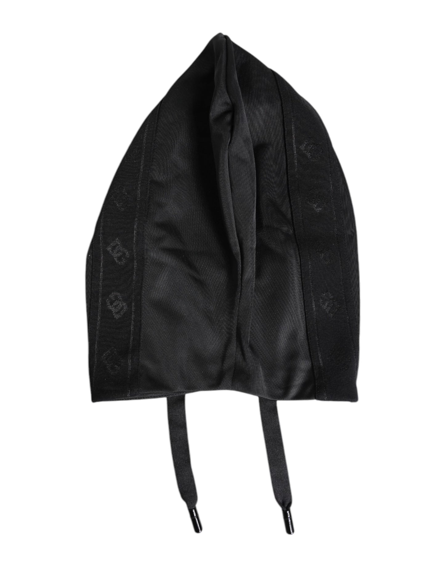 Dolce &amp; Gabbana Black Polyester Whole Head Wrap Hat