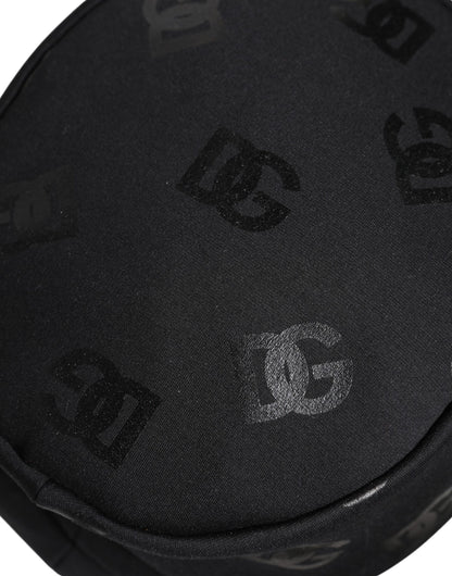 Bob Dolce &amp; Gabbana en polyester jacquard noir avec monogramme DG