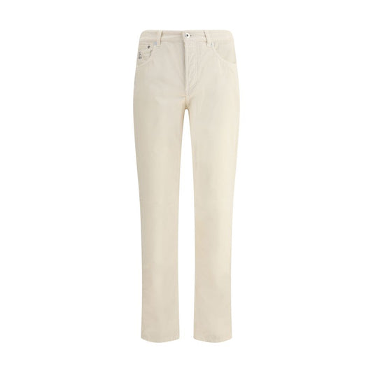 Corduroy Pants Brunello Cucinelli Five Pocket Classic Fit