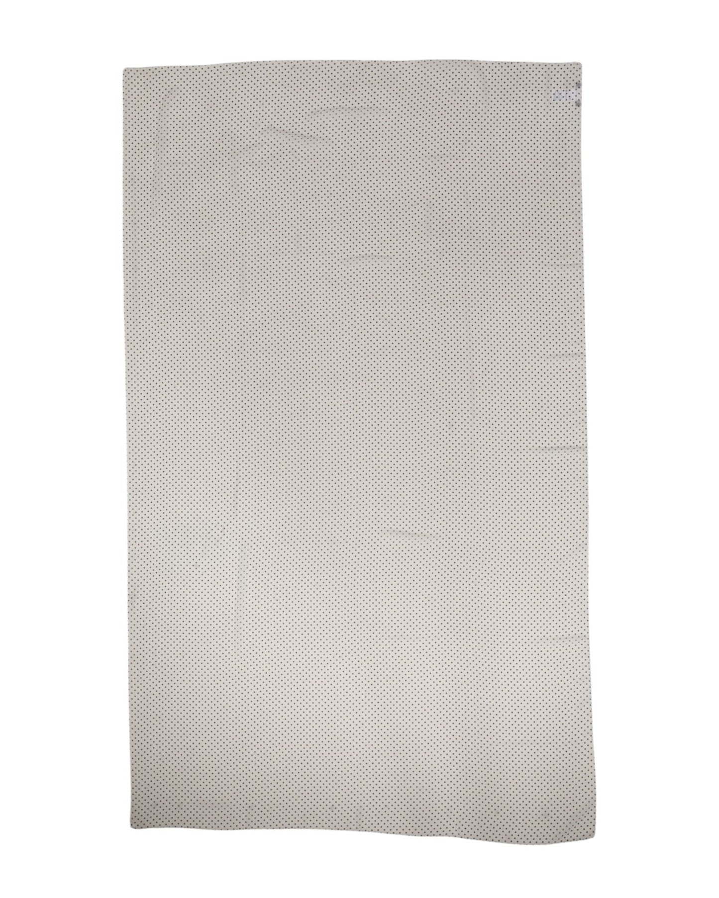 Dolce & Gabbana White Polka Dots Polyester Wrap Shawl Scarf by Dolce & Gabbana