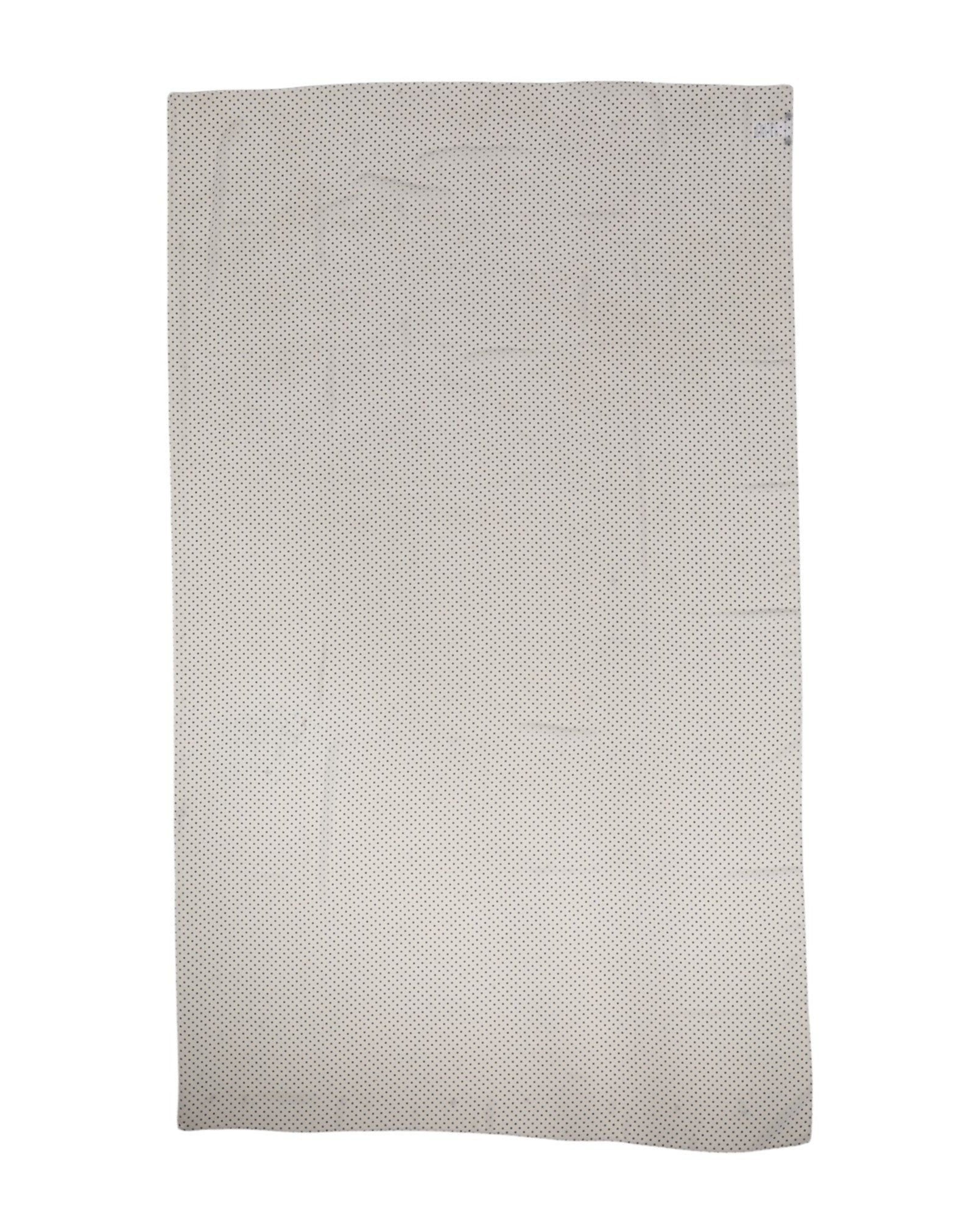 Dolce & Gabbana White Polka Dots Polyester Wrap Shawl Scarf by Dolce & Gabbana