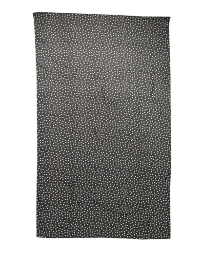 Dolce & Gabbana Black Polka Dots Polyester Wrap Shawl Scarf by Dolce & Gabbana