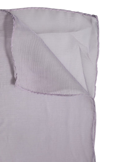 Dolce & Gabbana Purple Silk Rectangle Wrap Shawl Scarf by Dolce & Gabbana