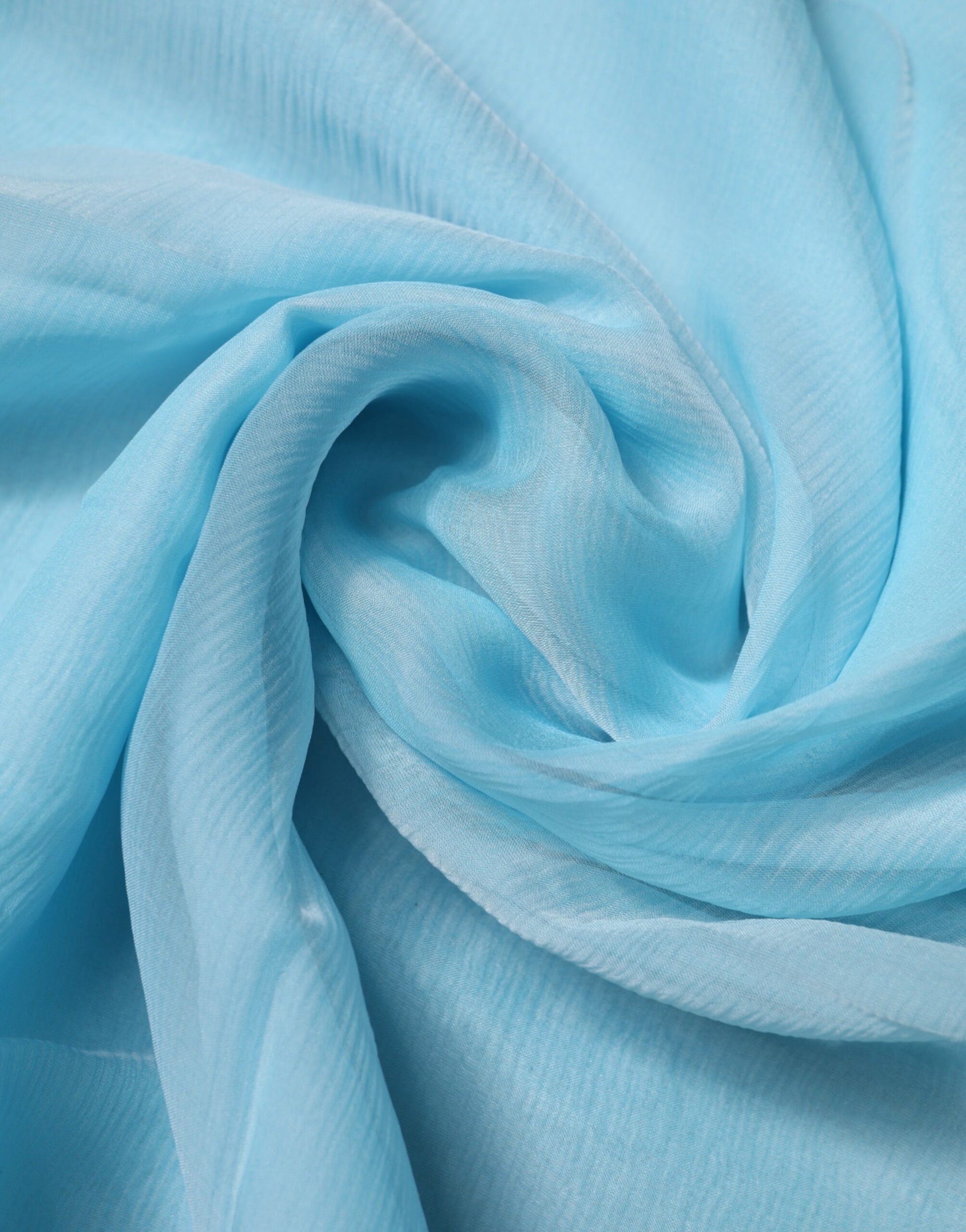 Dolce & Gabbana Light Blue Silk Rectangle Wrap Shawl Scarf by Dolce & Gabbana