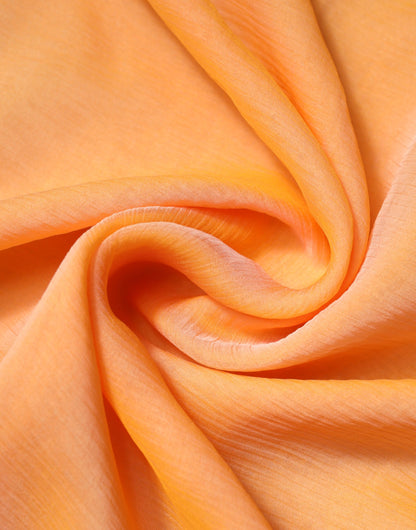 Dolce & Gabbana Orange Silk Rectangle Wrap Shawl Scarf by Dolce & Gabbana