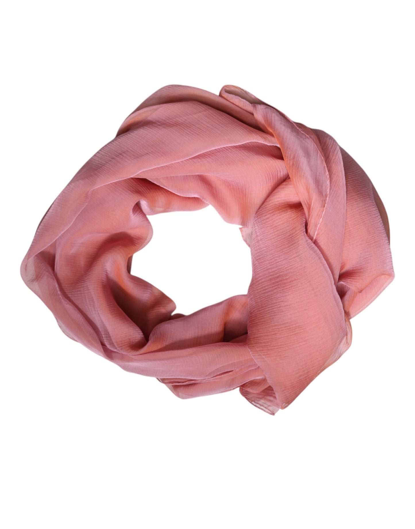 Dolce & Gabbana Pink Silk Rectangle Women Wrap Shawl Scarf by Dolce & Gabbana