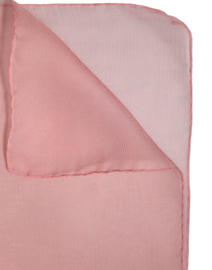Dolce & Gabbana Pink Silk Rectangle Women Wrap Shawl Scarf by Dolce & Gabbana