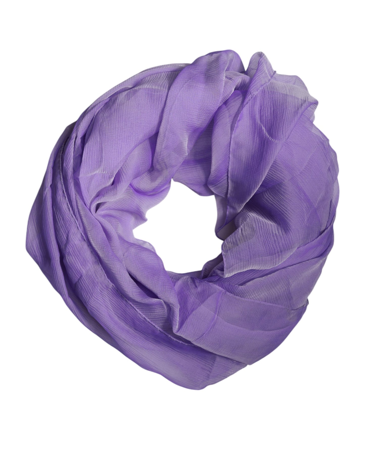 Dolce & Gabbana Purple Silk Rectangle Wrap Shawl Scarf by Dolce & Gabbana