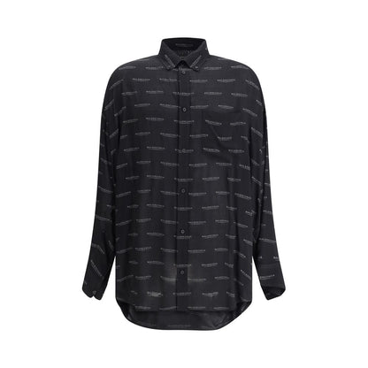 Chemise à logo Balenciaga
