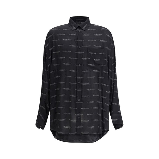Chemise à logo Balenciaga