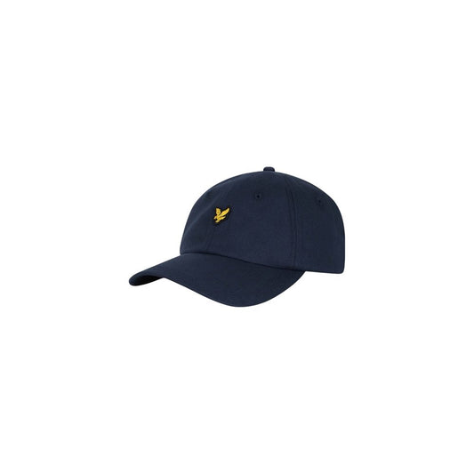 Lyle & Scott Blue Cotton Caps Baseball Hat