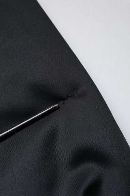 Dolce &amp; Gabbana Black Polyester DG Hooded Full Zip Jacket