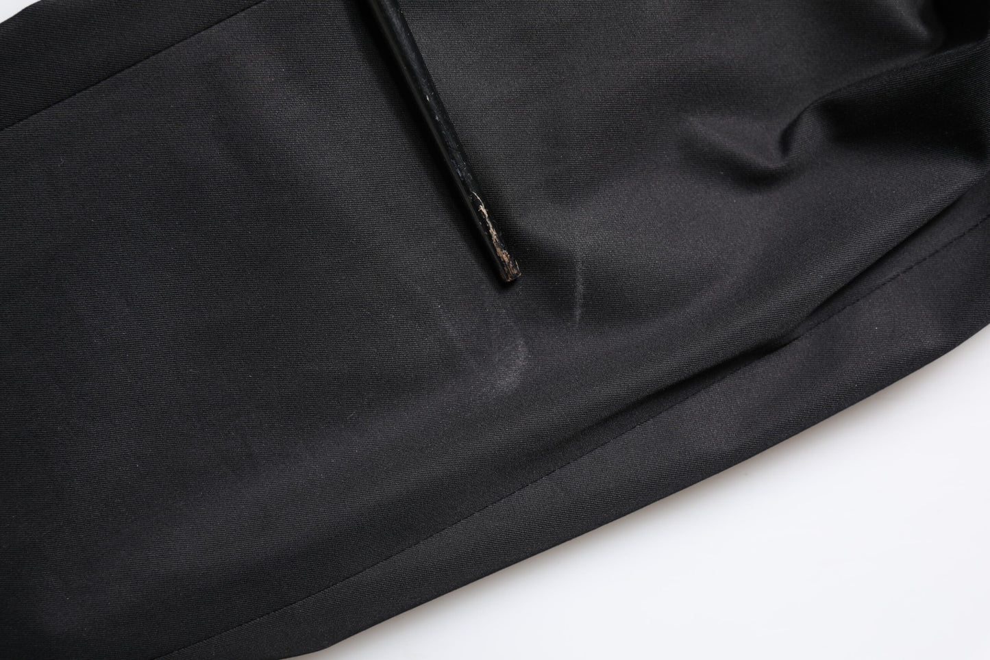Blazer simple boutonnage en coton noir Dolce &amp; Gabbana pour homme
