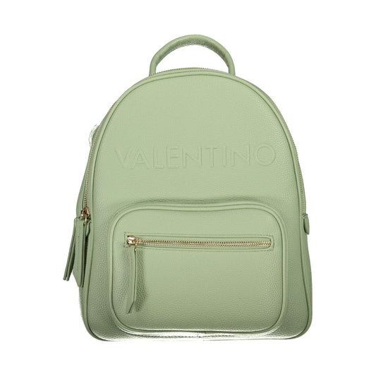 Sac à dos en polyéthylène vert Mario Valentino