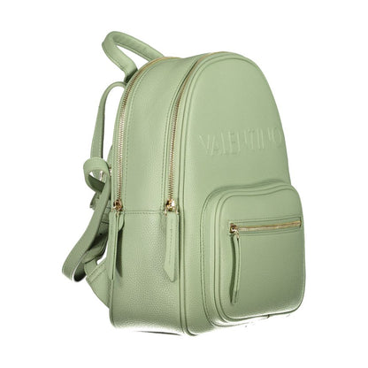 Sac à dos en polyéthylène vert Mario Valentino