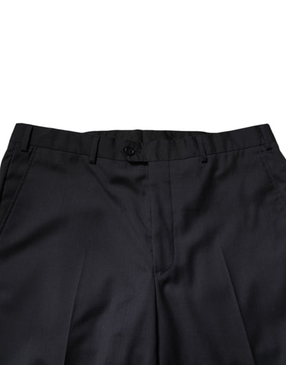 Costume deux pièces noir à simple boutonnage Emporio Armani