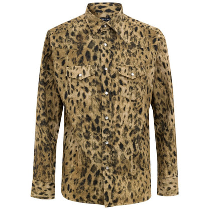 Tom Ford Beige Cotton Shirt by Tom Ford