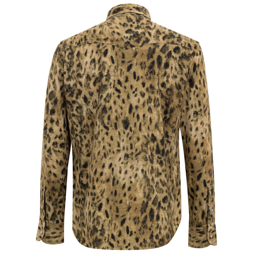 Tom Ford Beige Cotton Shirt by Tom Ford