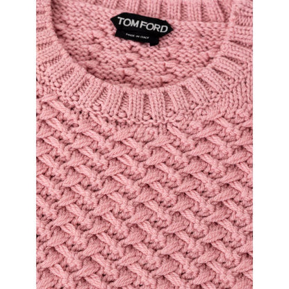 Tom Ford Pink Wool Sweater by Tom Ford