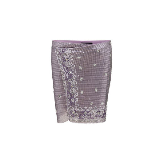 Vêtements rétro violets en métal