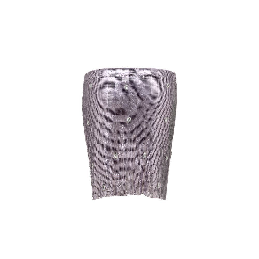 Vêtements rétro violets en métal