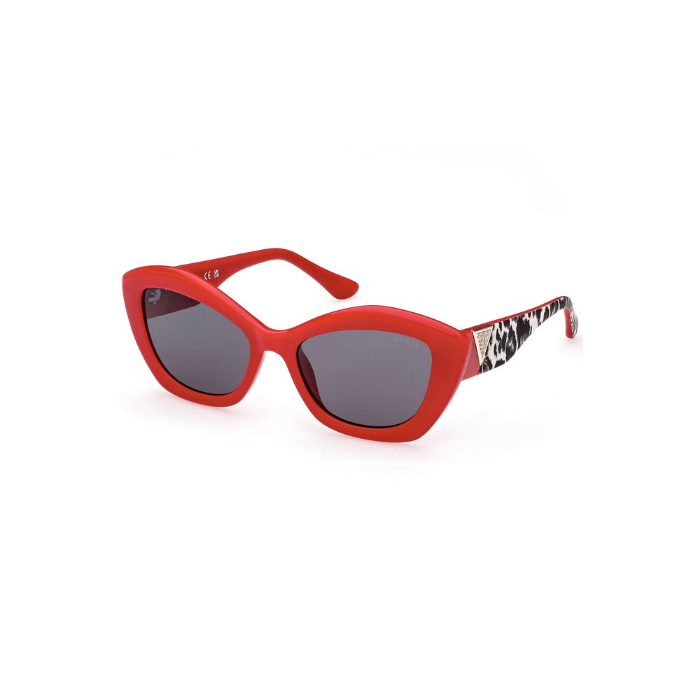 Guess Jeans Red Injected Women Sunglass by Guess Jeans