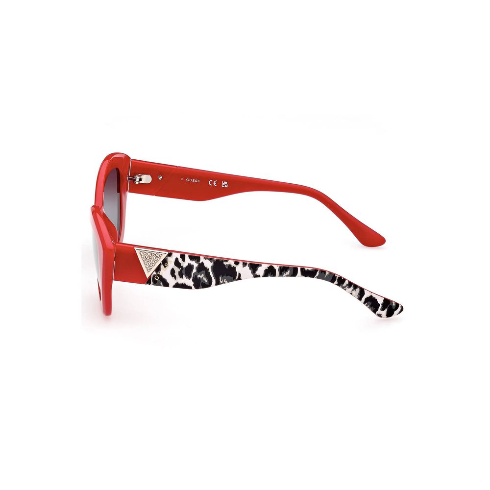 Guess Jeans Red Injected Women Sunglass by Guess Jeans