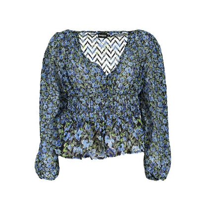 Desigual Blue Polyester Sweater by Desigual