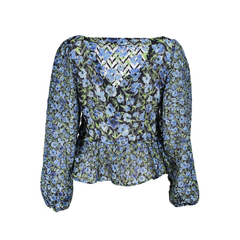 Desigual Blue Polyester Sweater by Desigual