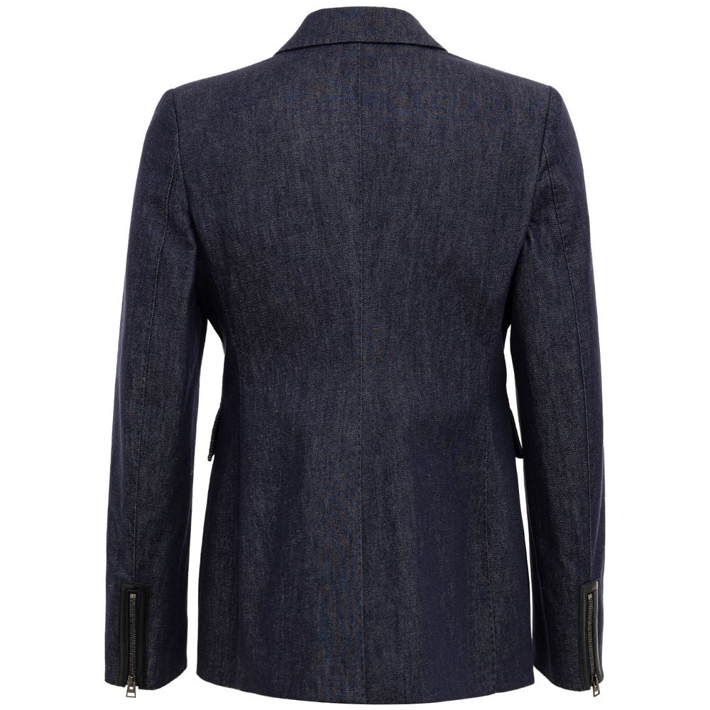 Tom Ford Blue Cotton Jackets &amp; Coat