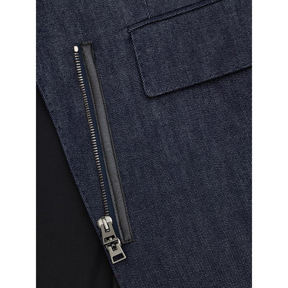 Tom Ford Blue Cotton Jackets &amp; Coat