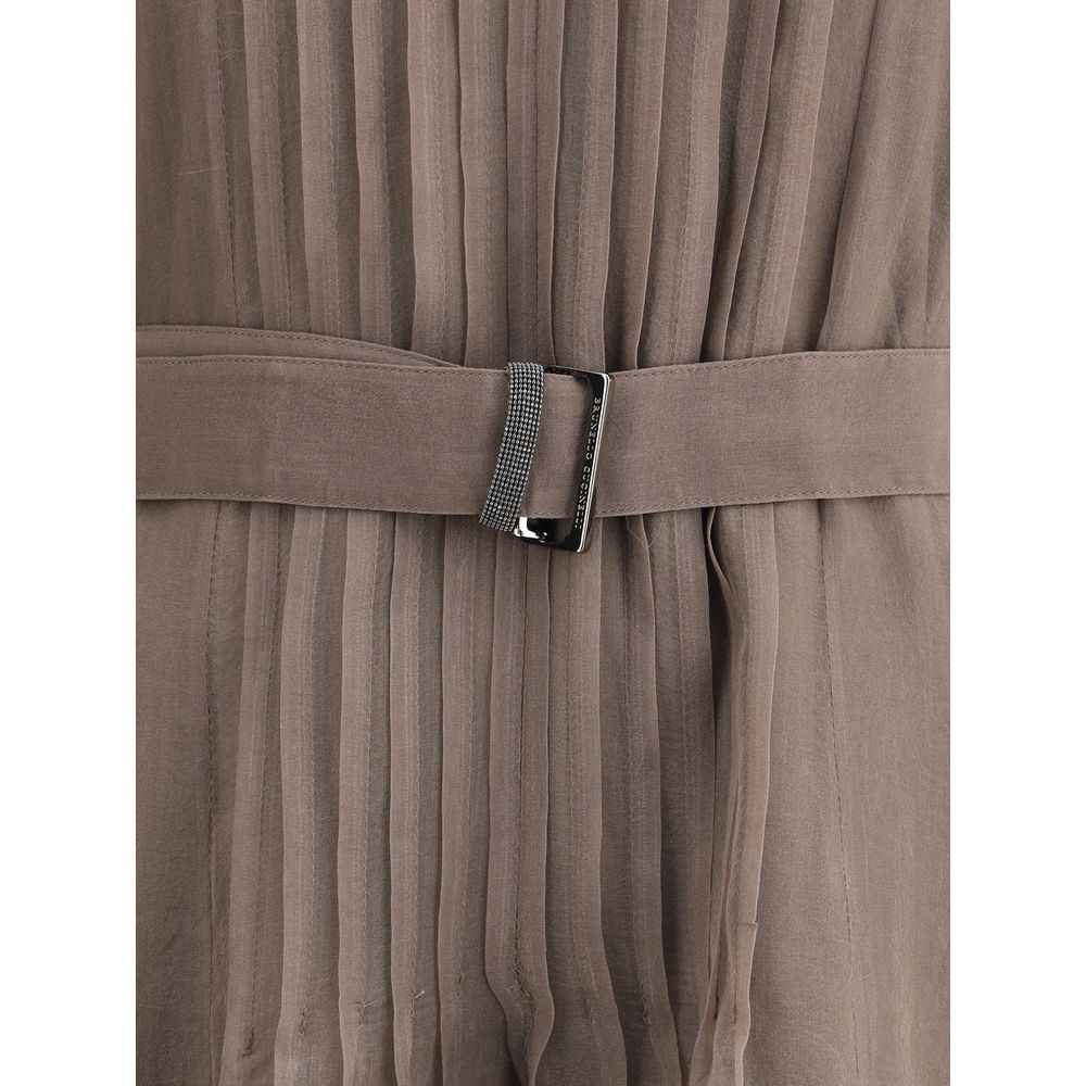 Brunello Cucinelli Silk Long Dress