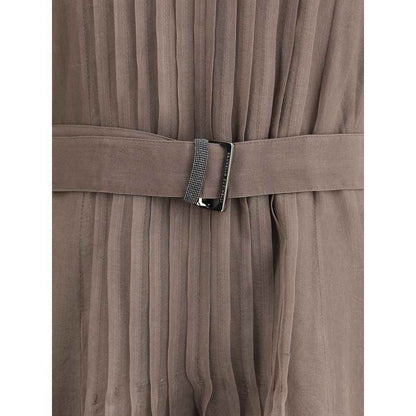 Brunello Cucinelli Silk Long Dress
