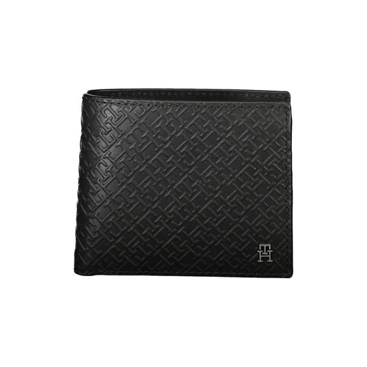 Portefeuille classique en cuir Tommy Hilfiger avec porte-monnaie et emplacements pour cartes