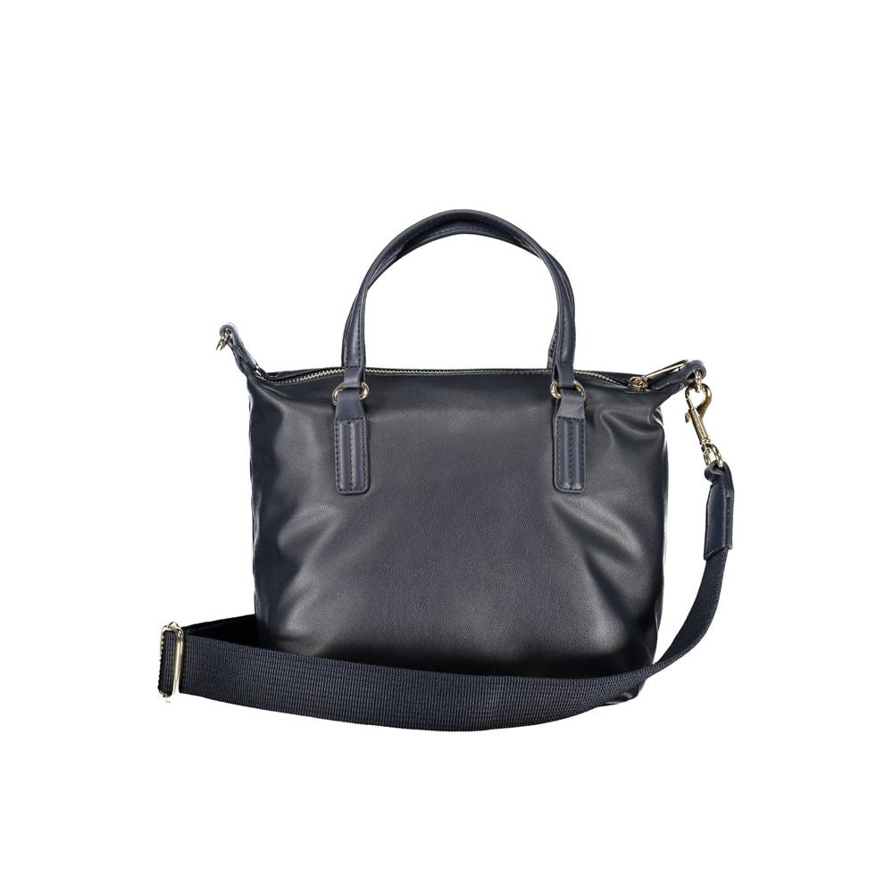 Sac à main Tommy Hilfiger en polyester bleu