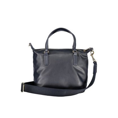 Sac à main Tommy Hilfiger en polyester bleu