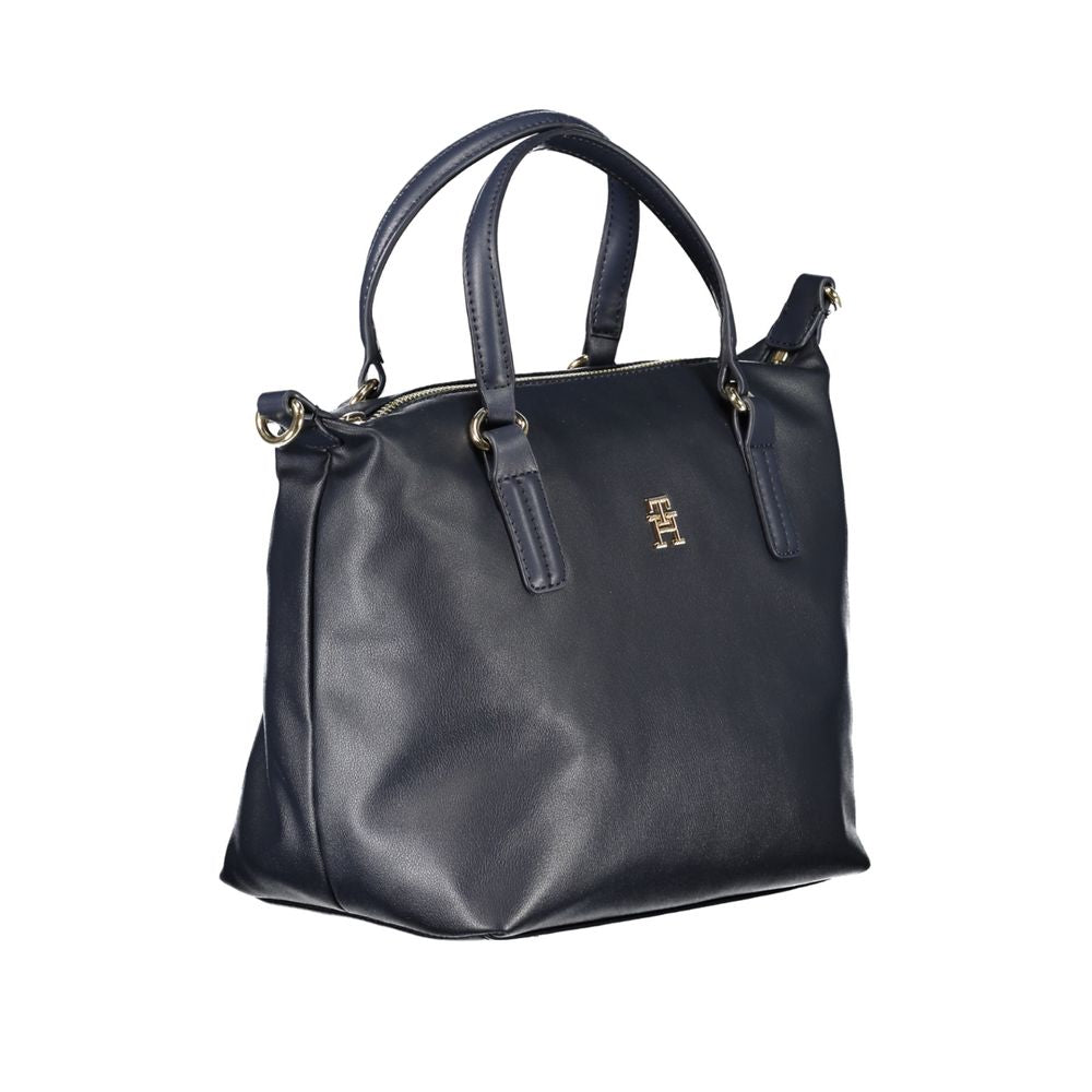 Sac à main Tommy Hilfiger en polyester bleu