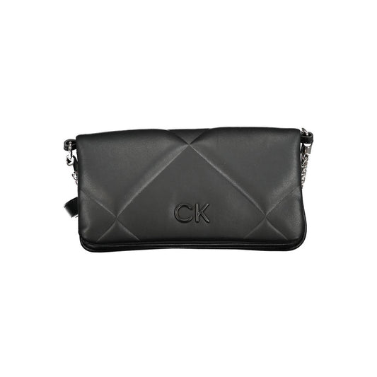 Calvin Klein Black Cotton Handbag by Calvin Klein