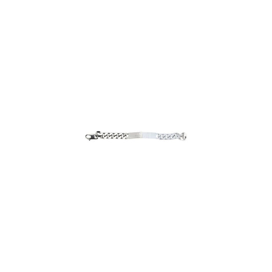 Bracelet d'identification avec logo minimaliste MM6