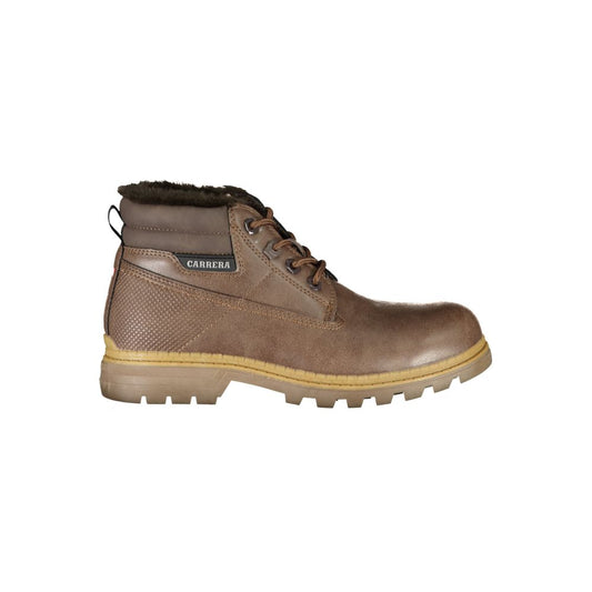Carrera Chic Lace-Up Boots with Contrast Details by Carrera