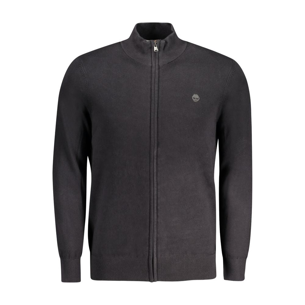 Timberland Black Cotton Men Cardigan by Timberland