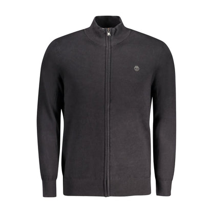Timberland Black Cotton Men Cardigan by Timberland
