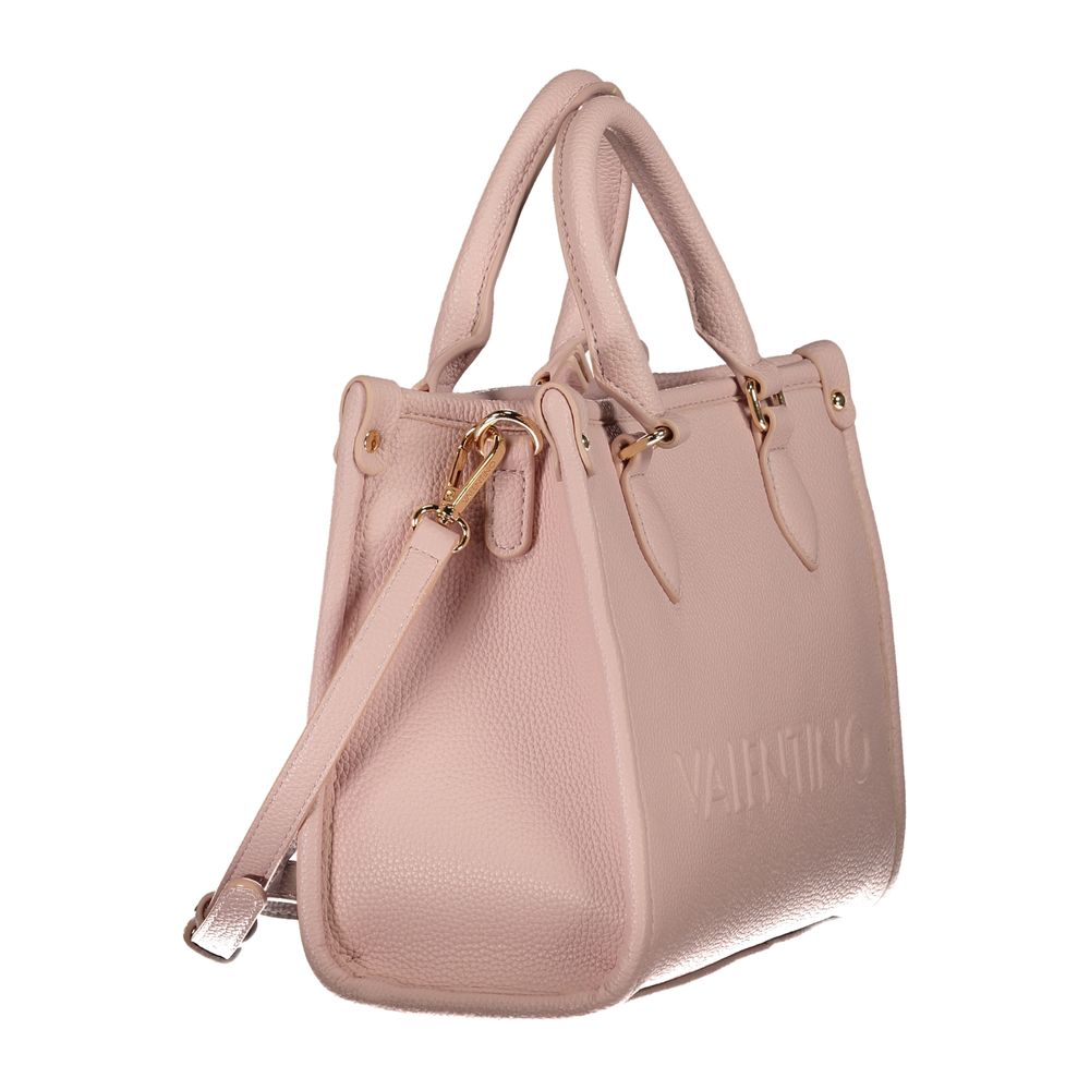 Mario Valentino Pink Polyethylene Handbag by Mario Valentino