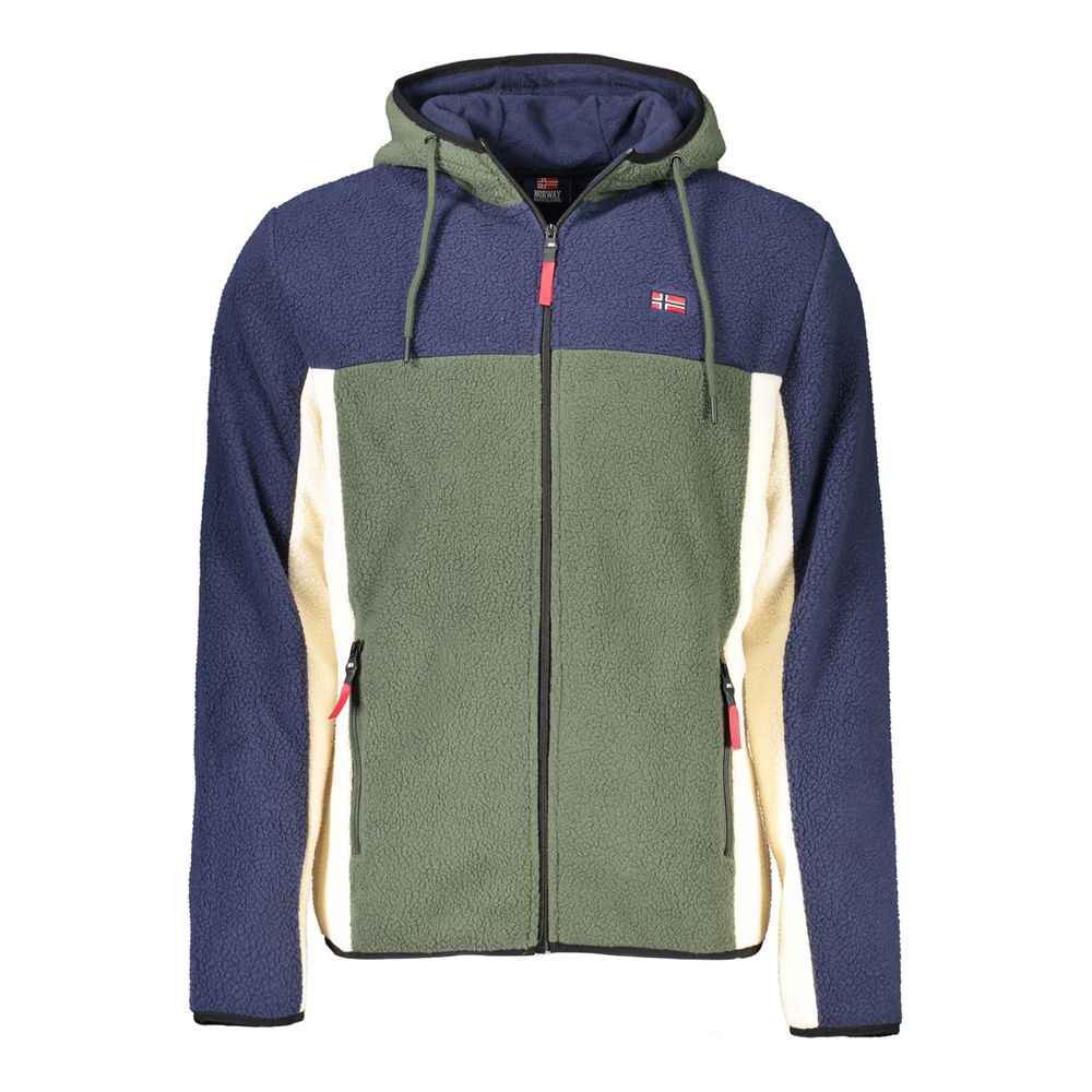 Veste homme en polyester vert Norvège 1963
